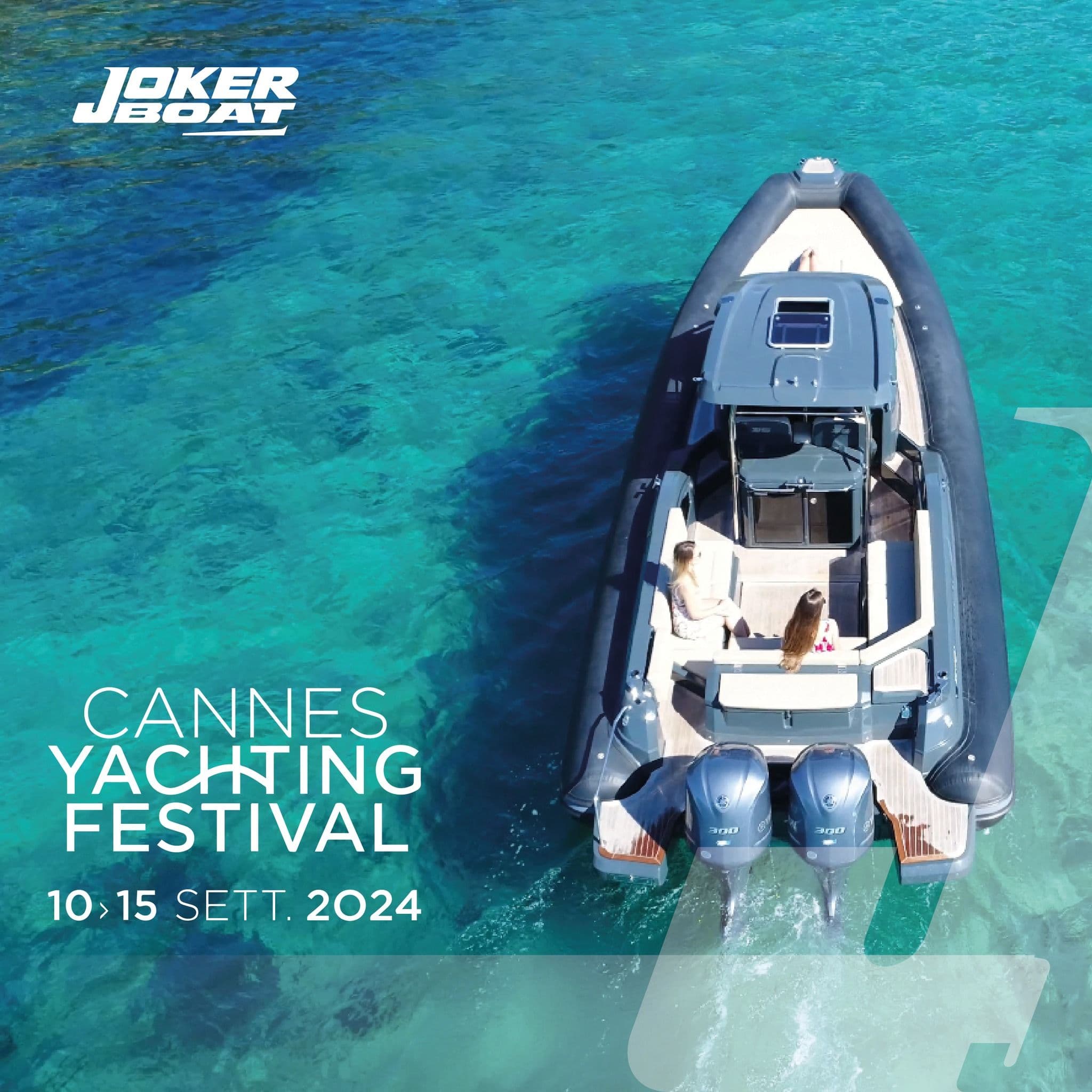 Joker Boat at the Cannes Yachting Festival
